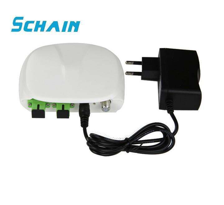 FTTH Fiber optical receiver SC/APC SC UPC Fiber Node with WDM AGC Mini ...
