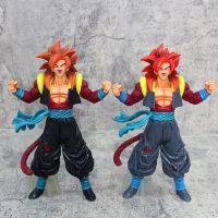 โมเดลดราก้อนบอลรูป Vegetto Ssj4ฟิกเกอร์อนิเมะ Super Saiyan 4 Vegeto Gk Figurine ขนาด27ซม. ของเล่นของขวัญตุ๊กตาโมเดลสะสมรูปปั้น