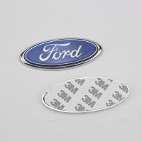 11.5X4.5cm ด้านหลังสติกเกอร์สำหรับ Ford Mondeo 2004-2007 Tail Trunk โลโก้สำหรับ Fiesta 2003-2006 Blue Badge