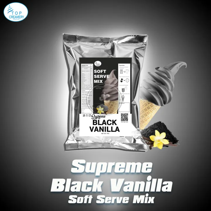 Top Creamery’s™ (Premium) Black Vanilla Powder 1kilo black vanilla