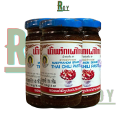 Dầu sa tế ớt lẩu Thái Tomyum Mae Pranom 228g 114g Chili in oil