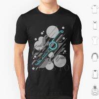 เสื้อยืดผู้ชาย Monado Abstract (Grey) เสื้อยืดพิมพ์ลาย Monado Abstract Xenobblade ลายชนลาย Monolith Soft Wii