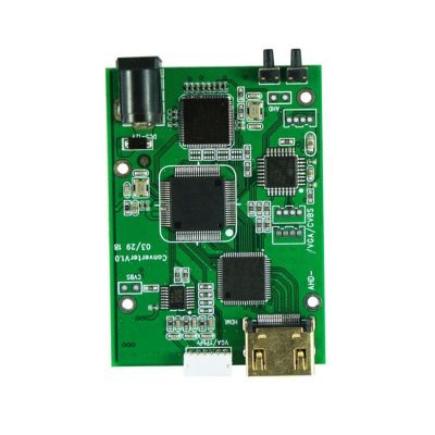 Signal Convertor Board Module Motherboard AHD41 4-In-1 HD Video Signal Convertor Board AHD TVI CVI CVBS Signal To -Compatible VGA CVBS Signal Convertor Board