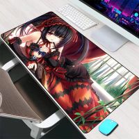 Kurumi Tokisaki DATE A LIVE Mouse Pad Large Gaming Accessories Mouse Mat Keyboard Mat Desk Pad Computer Mousepad Gamer Mausepad