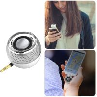 3 5mm Aux Audio Jack Mini Wireless Powerful Crystal Speaker Portable HIFI 3D Surround Phone Speaker For Smart Phone Tablet