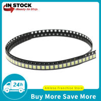 LazaraSale 3528 SMD LEDไฟไดโอดสีขาว (ชิปขนาดเล็ก3.5มม.X 2.8มม.สำหรับPCB DC 3V) Super BrightหลอดไฟโคมไฟElectronics Componentsไดโอดเปล่งแสง