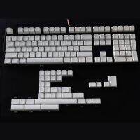 144-Key SDA Keycaps PBT Milky for Cherry MX Switches on 61 63 64 67 68 75 82 84 87 96 98 104 108 ANSI ISO Mechanical Keyboards