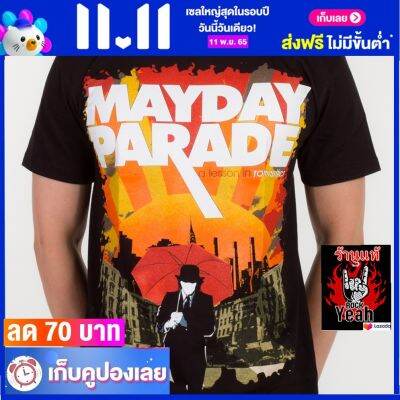 เสื้อวง MAYDAY PARADE เสื้อร็อค เสื้อทัวร์  ไซส์ยุโรป RCM1357