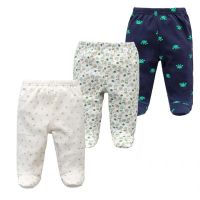 3Pcs/H Baby Pants Spring Autumn Footed 100 Cotton Baby Girl Clothes Newborn Pants Bebes Infant Baby Trousers Kids Clothing