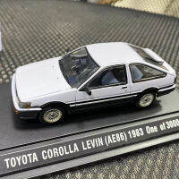 Diecast รุ่นรถ143สำหรับ COROLLA N (AE86) 1983รถคลาสสิกรุ่นผู้ใหญ่คอลเลกชันจอแสดงผลสีกล่องมินิของเล่น