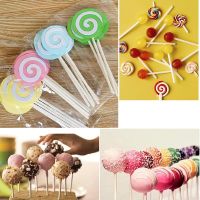 ；’；‘、。 50/100Pcs/Set Plastic Lollipop Stick Safe White Cake Pop Sucker Sticks For Chocolate Sugar Candy Lollypop DIY Mold Bakeware Tool