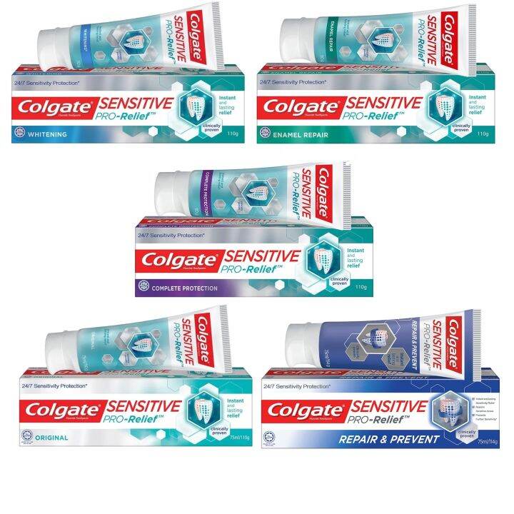 Colgate Sensitive Pro Relief Toothpaste 110g Lazada