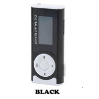 MP3แบบชาร์จไฟหน้าจอ Lcd เครื่องเล่นเพลงพร้อมหูฟังไฟ Led รองรับการ์ด Micro Tf Sd ภายนอก