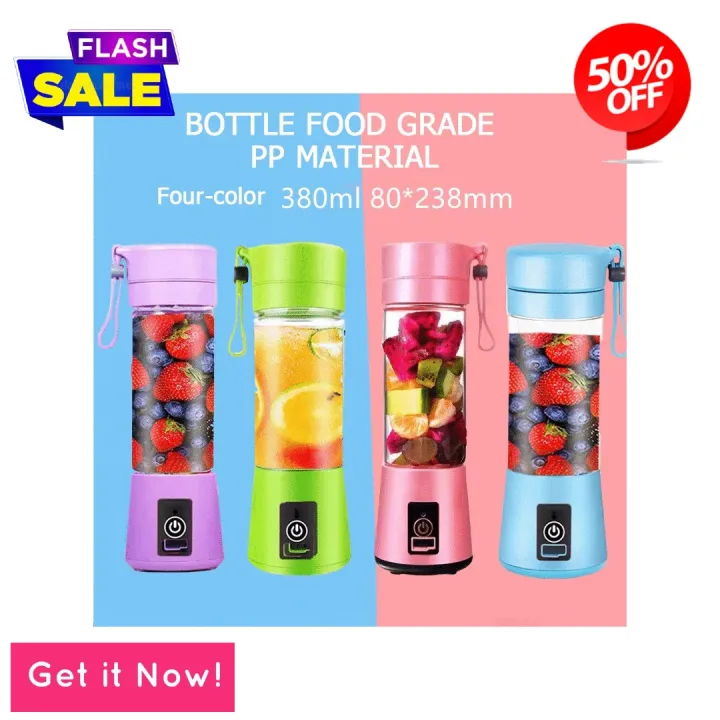 portable blender usb mixer electric juicer machine smoothie blender