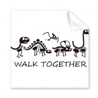 ✢✷ Bones Walk Friends Art Deco Fashion Cleaning Cloth Phone Screen Glasses Cleaner 5pcs