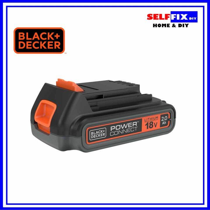 Black and Decker 18V MAX POWERCONNECT Battery BL2018 (*Maximum initial battery voltage