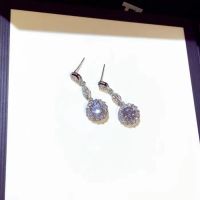 Fashion earrings ต่างหูเงินแท้925 เวอร์ชั่นเกาหลีแฟชั่น style รูปแบบใหม่ (สินค้าพร้อมจัดส่ง)