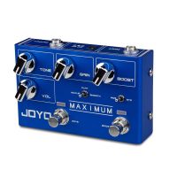 JOYO R-05เอฟเฟกต์แป้นเหยียบกีตาร์ Overdrive ได้สูงสุดเอฟเฟกต์ Overdrive เพี้ยนกีตาร์ไฟฟ้าเอฟเฟกต์กล่องลูป