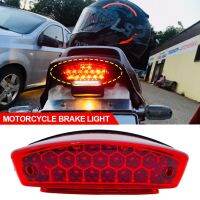 21 LED Universal Motorcycle Brake Light License Plate Rear Stop Indicator For Ducati Monster 400 620 695 750 800 900 S2R S4R