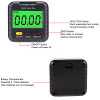 Digital Protractor Angle Finder LCD Backlight Electron Goniometer Level Meter Magnetic Base Mini Inclinometer 360 Degree