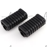 1 Pair Motorbike Foot Peg Rubber Nonslip rest Pedal   Cover Set For Honda WY125 Motorcycle Parts TV Remote Controllers