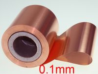 QDLJ-0.1mm Thickness 200mm Width Pure Copper Strip Belt 1 Meter Length Pure Copper Sheet Copper Foil