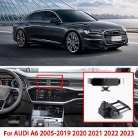 ตัวยึดที่ติดโทรศัพท์ในรถยนต์สำหรับรถ AUDI A6 2014 2005-2016 2017 2018 2019 2020 2021 2022 2023อุปกรณ์เสริมรถยนต์ยึดระบบนำทาง GPS