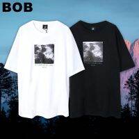 BOB Urthe - เสื้อยืด รุ่น The Cloudy Dark Sky เสื้อยืดพิมพ์ลาย unisex tshirt S-3XL