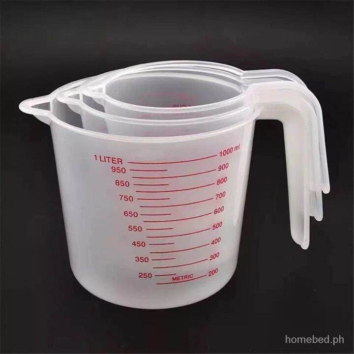 Plastic Measuring Cup with Handle Beaker 250ml Measuring Jug Plastic Measuring Jug Set Lazada PH