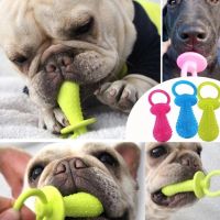 Ruer Pet Pacifier Dog Toy Interactive Ruer Soother Pet Dog Cat Puppy Elasticity Teeth Dog Chew Toys Tooth Cleaning Toy