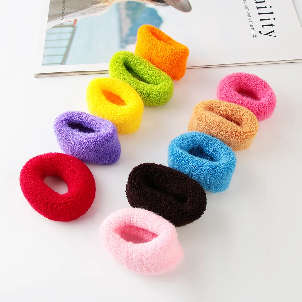COD&Ready Stock】Fashion Girl Big Wide Hair Tie Rubber Bands Elastic Hair  Accessories | Lazada