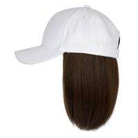 HOT★Baseball Cap With Hair Extensions Straight Short Bob Hairstyle Removable Wig Hat For Woman Rooster Hats For Men Hut For Boys