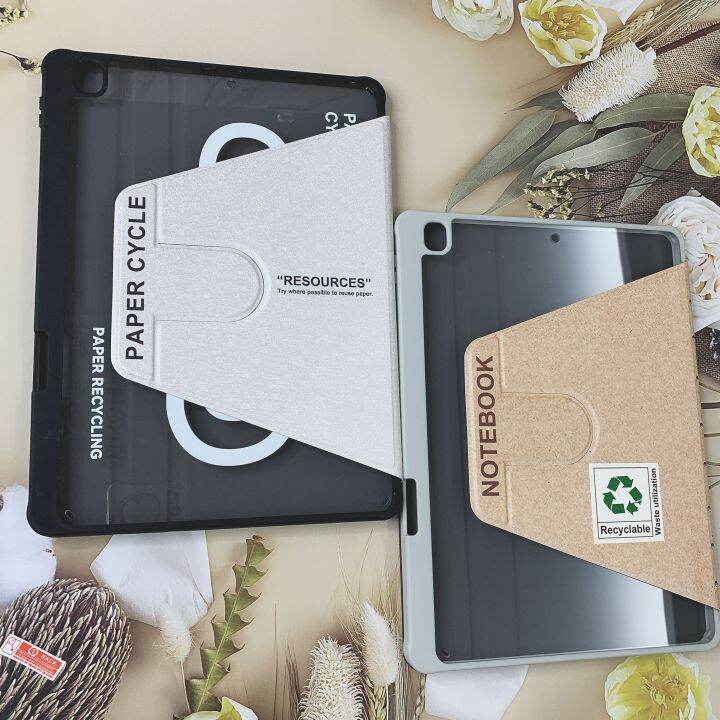 เคสหมุนได้-ipad-case-360-หมุนตั้ง-นอนได้-เหมาะสำหรับรุ่นair3-10-5-air4-air5-10-9-gen7-8-9-10-2-pro11-2018-หมุนได้-360-เคส-เคสไอแพด-สินค้าส่งจากไทย