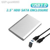 USB Gxal46093 3.0กล่อง HDD 2.5ฮาร์ดไดรฟ์เสริมกรณี SSD การส่งข้อมูลความเร็วสูงที่สนับสนุนหน้าต่าง Mac