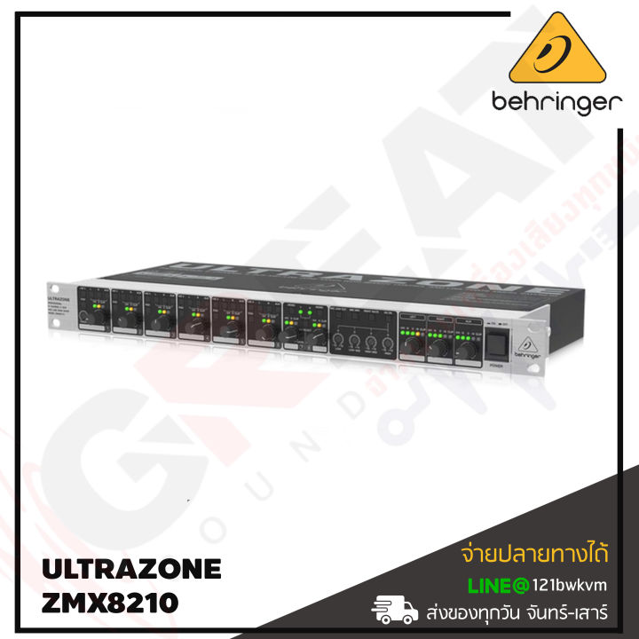 behringer-ultrazone-zmx8210-มิกเซอร์แบบอนาล็อคแบบเข้าแร็ค-8-channel-3-bus-professional-8-channel-3-bus-mic-line-zone-mixer-with-remote-control-and-link-ports-สินค้าใหม่แกะกล่อง-รับประกันบูเซ่