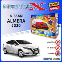 ผ้าคลุมรถ ส่งฟรี  NISSAN ALMERA 2020 ตรงรุ่น กล่อง MASTER-X ผ้า HI-PVC อย่างดีหนาพิเศษ ป้องกันแดด ป้องกันฝน ป้องกันฝุ่น