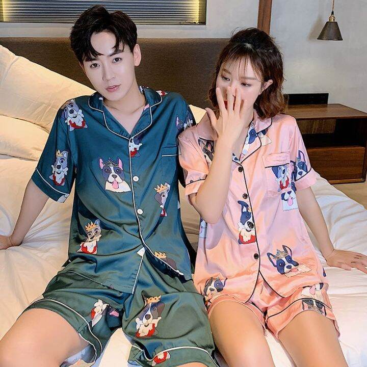 jw-new-pajama-sets-silk-couple-sleepwear-pijama-lovers-night-men