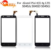 5.0 "สำหรับ Alcatel One Touch Pixi 4 4G LTE OT5045 5045 5045A 5045D 5045G 5045J หน้าจอสัมผัส Digitizer แผงกระจกหน้า