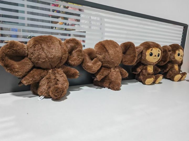 hot-สินค้าใหม่ข้ามพรมแดนตุ๊กตาลิงหูใหญ่-cheburashka-monkey-plush-ตุ๊กตาของเล่นยัดนุ่น