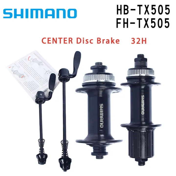 Original SHIMANO TOURNEY HB FH TX505 CENTER Disc Brake Quick Release ...