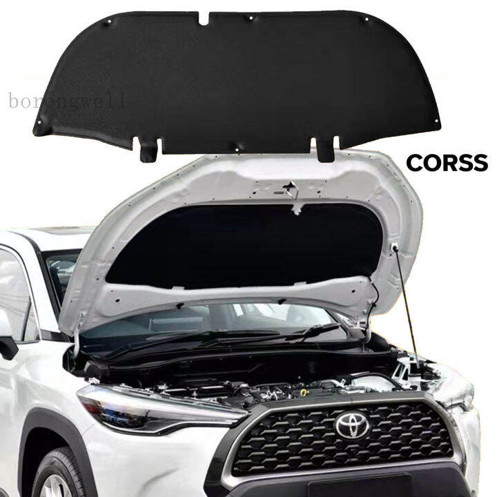 Car hood heat insulation cover for Toyota Corolla Cross SUV 2020 2021 2022 front engine cover
