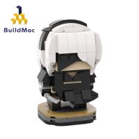 BuildMoc NieR Automata 2B YoRHa No.2 Type B Brickheadz MOC Building Blocks ประกอบอิฐตัวเลข DIY ของเล่นของขวัญเด็กใหม่