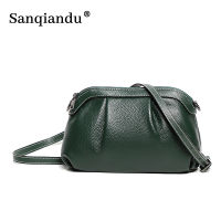 100 Genuine Leather Lady Shoulder Slant Dumpling Bags New Designer Cloud Bag Girls Messenger Bag Women Clutch Crossbody Bags