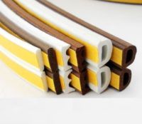 【LZ】☋♕  Door Window EPDM Rubber Adhesive Sealing Strip Wardrobe Seals Gasket Brown Gray odd