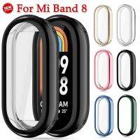 For Xiaomi Mi Band 8 Case HD Ultra-Thin Soft TPU Screen Protector Full Coverage Anti-Scratch Protective Case Cover for MiBand 8 Smartwatches