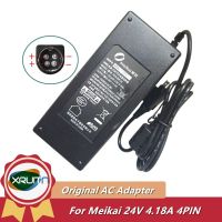 Genuine PDN-90E-24 AC Adapter Charger For Meikai MDA005355 24V 4.18A 100.32W Power Supply 4PIN ?