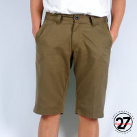 กางเกงขาสั้น สามส่วนชาย Mens Cotton Shorts Fashion Comfy Premium quality Casual pants AR24 (Brown)