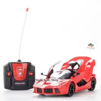 ProudNada Toys ของเล่นเด็กรถสปอร์ตบังคับวิทยุเปิดประตูได้(สีแดง) XINLIFENG SPORTS CAR RADIO CONTROL 1:16