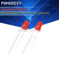 100PCS Red light-emitting diodes Red turn Red 3mm led WATTY Electronics