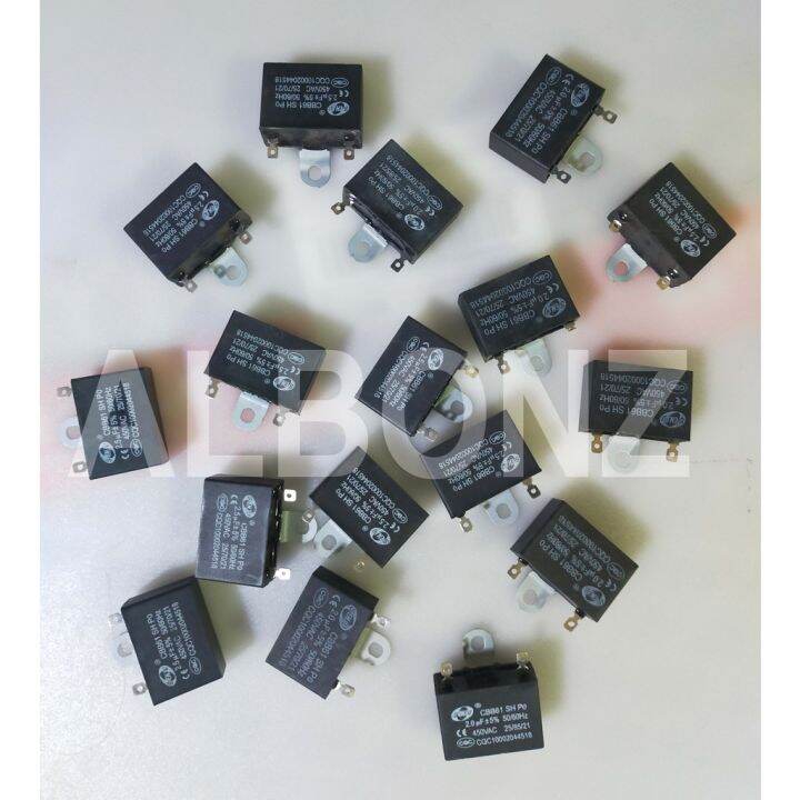 450V AC 50/60HZ 2.0uF / 2.5uF Electric Fan Capacitor Lazada PH